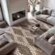 preview thumbnail 30 of 40, Southwestern Geometric Area Rug Beige - 7' 10" x 10'