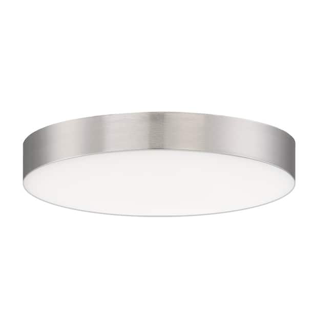 Maxim 5" Wide Integrated LED Flush Mount Ceiling Fixture - Satin Nickel