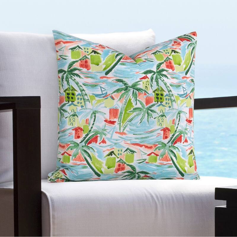 Siscovers Guesthouse Solarium Indoor/Outdoor Throw Pillow - 26" x 26"