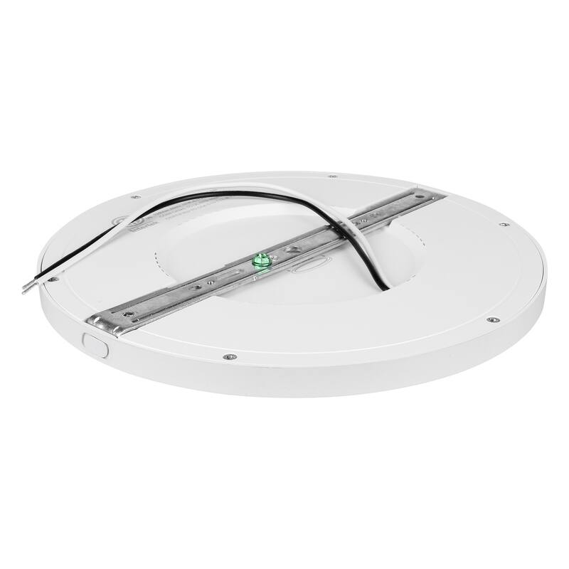 ModPLUS 9-inch White 120V LED Round Flush Mount