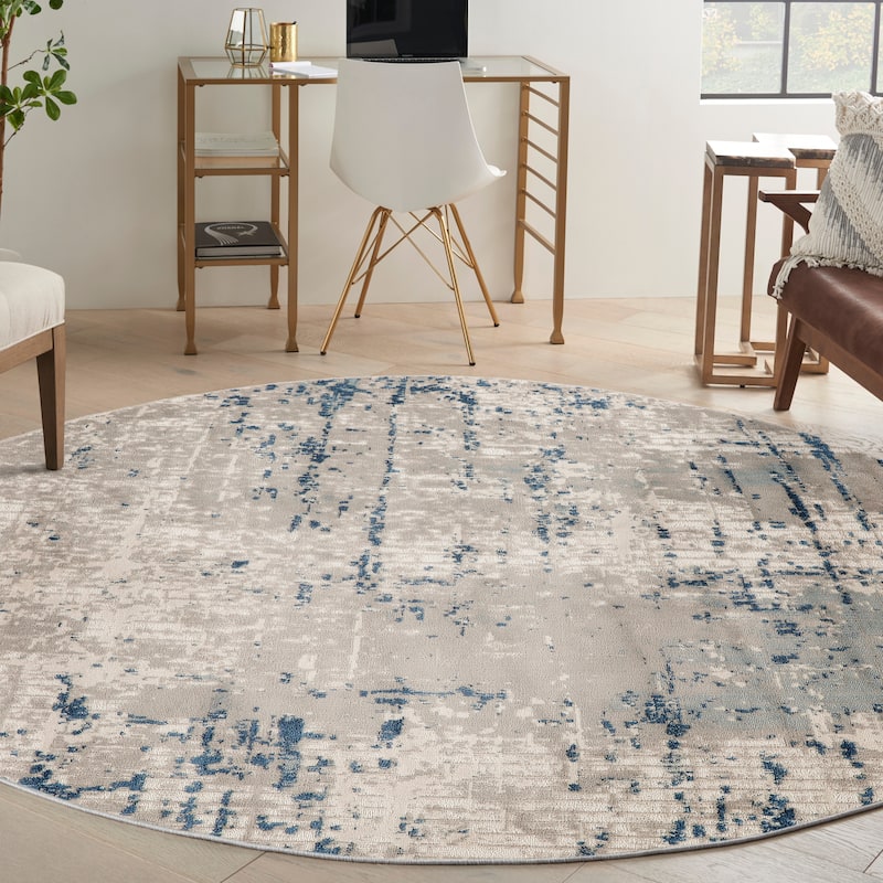 Nourison Concerto Modern Abstract Distressed Area Rug