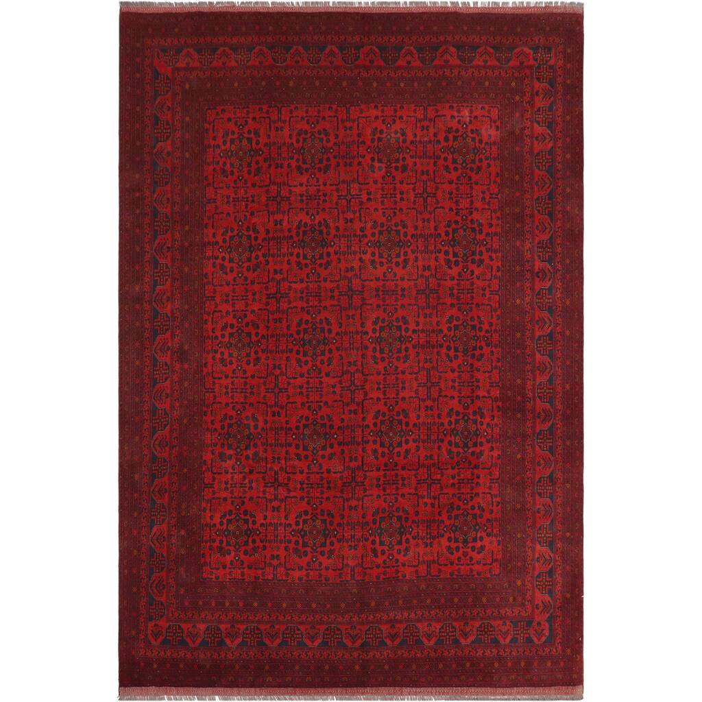 Tribal Biljik Khal Mohammadi Walton Wool Rug - 10 ft. 3 in. x 12 ft. 10 in.