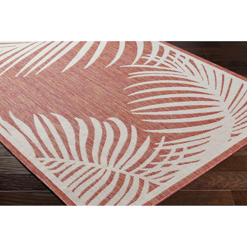 Livabliss Long Beach Outdoor Safe Tropical Area Rug