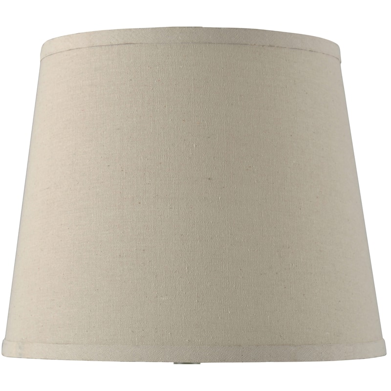 StyleCraft Mackinaw Distressed Green Table Lamp - Off-White Hardback Fabric Shade