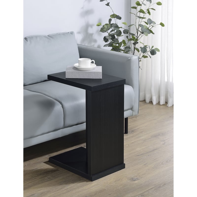 Clower Engineered Wood C-Shaped Sofa Side Table