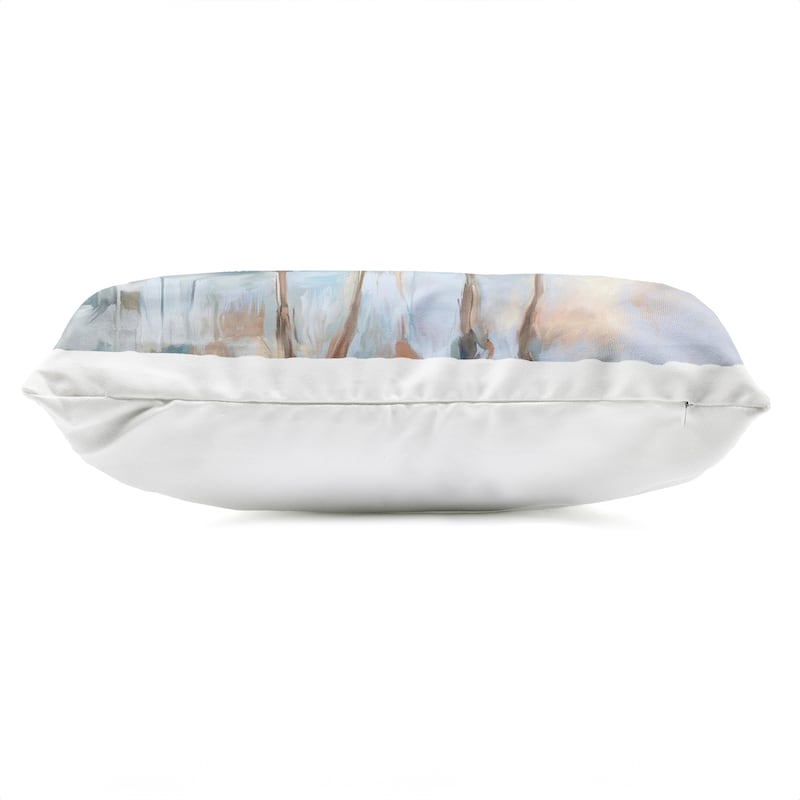 Stupell Cool Palm Trees Sunrise Printed Outdoor Throw Pillow Design by Ramona Murdock
