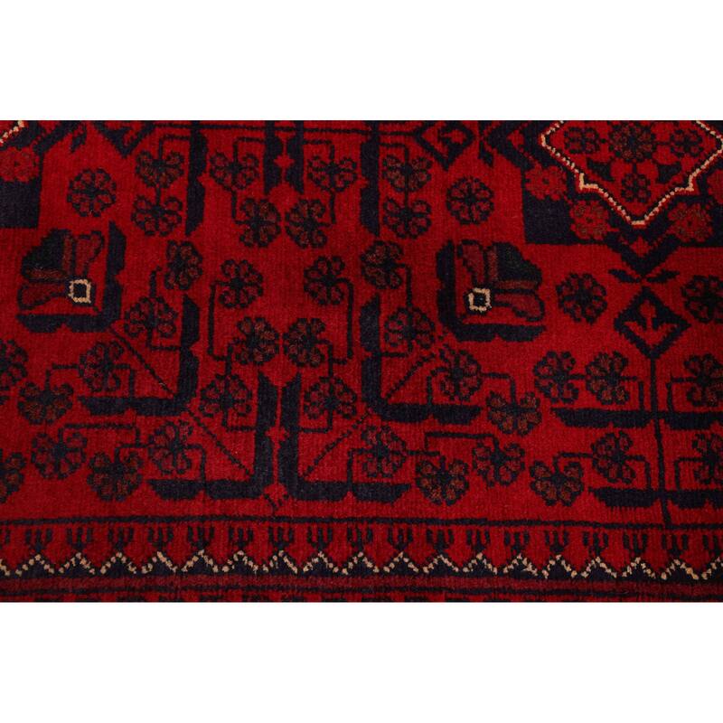 ECARPETGALLERY Hand-knotted Finest Khal Mohammadi Red Wool Rug - 5'3 x 8'2