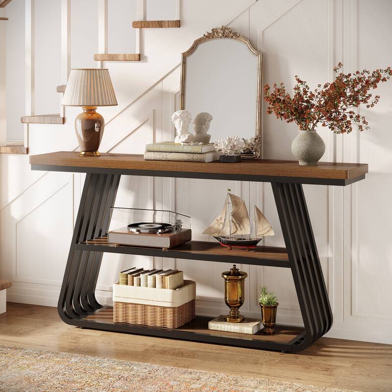 Industrial Console Table