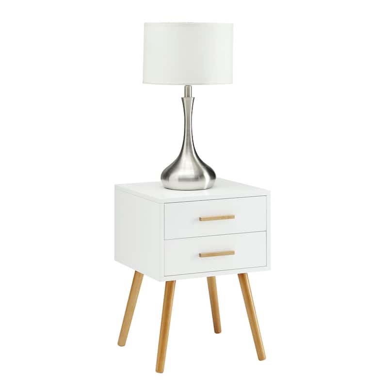 Convenience Concepts Oslo 2 Drawer End Table