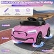 preview thumbnail 11 of 38, Gymax Licensed Ford Mach E Electric Vehicle w/Parent Control LED
