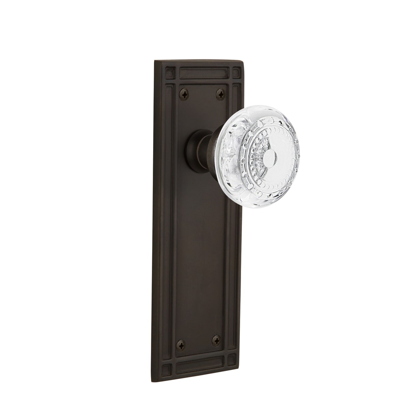 Nostalgic Warehouse Vintage Crystal Meadows Single Dummy Door Knob