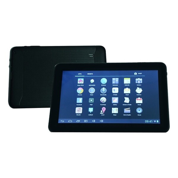 Worryfree Gadgets 9Xn-Q-Blk 9" 4.4 Quad Core 8Gb Bluetooth Dual Camera Wifi
