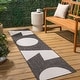 preview thumbnail 18 of 16, JONATHAN Y Lucian Modern Geometric Abstract Two-Tone Area Rug