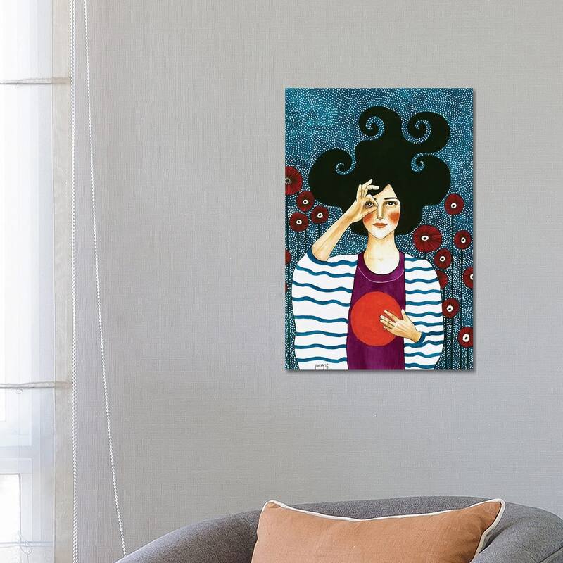 iCanvas "Moment Of Solace" by Hulya Ozdemir Canvas Print - 26x18x1.5