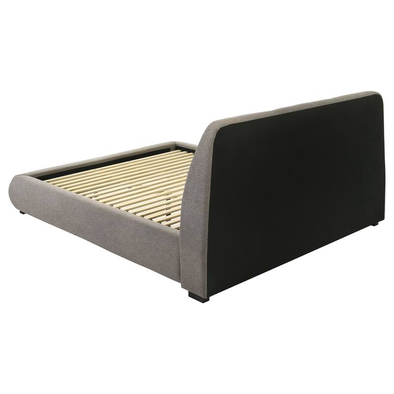 Mokena 46-inch Upholstered Platform Bed