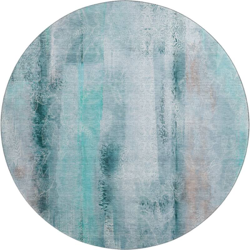 Premium Washable Super Soft Abstract Imprints Mayfield Rug
