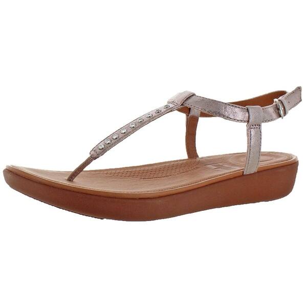 Shop Fitflop Women S Casual Tia T Strap Sandals Overstock