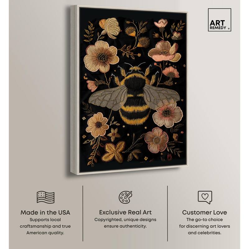 Honeyed Herald II Canvas by Art Remedy