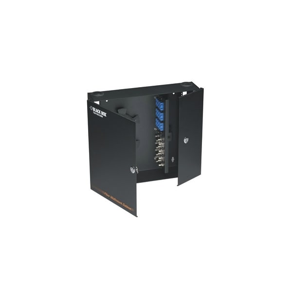 Black Box JPM402A-R2 FIBER wallmnt CBINET 4 ADAP FD Black Box JPM402A-R2 FIBER wallmnt CBINET 4 ADAP FD