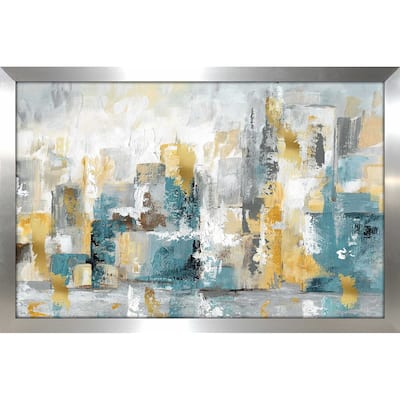 "City Views I (Horizontal)" by Nan Print on Acrylic