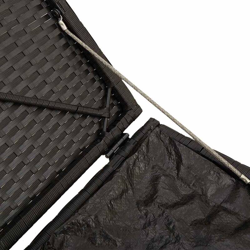 Comfy Outdoor Storage Box for Sofa Cushions - 19.7 x 19.7 x 19.7 in