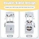 preview thumbnail 5 of 5, Chef Pretend Kitchen Playset with Cooking Oven and Sink for Toddlers - 17.5" x 15.5" x 36.5"(L x W x H)