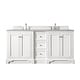 preview thumbnail 2 of 35, James Martin Vanities De Soto 72" Double Vanity, Bright White