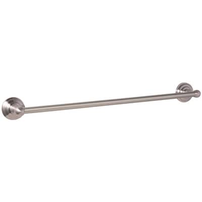 Design House 24" Satin Nickel Towel Bar from the Calisto Collection