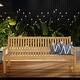 preview thumbnail 2 of 3, Seven Seas Teak Santiago Teak Wood Outdoor Patio Bench, 6 Foot