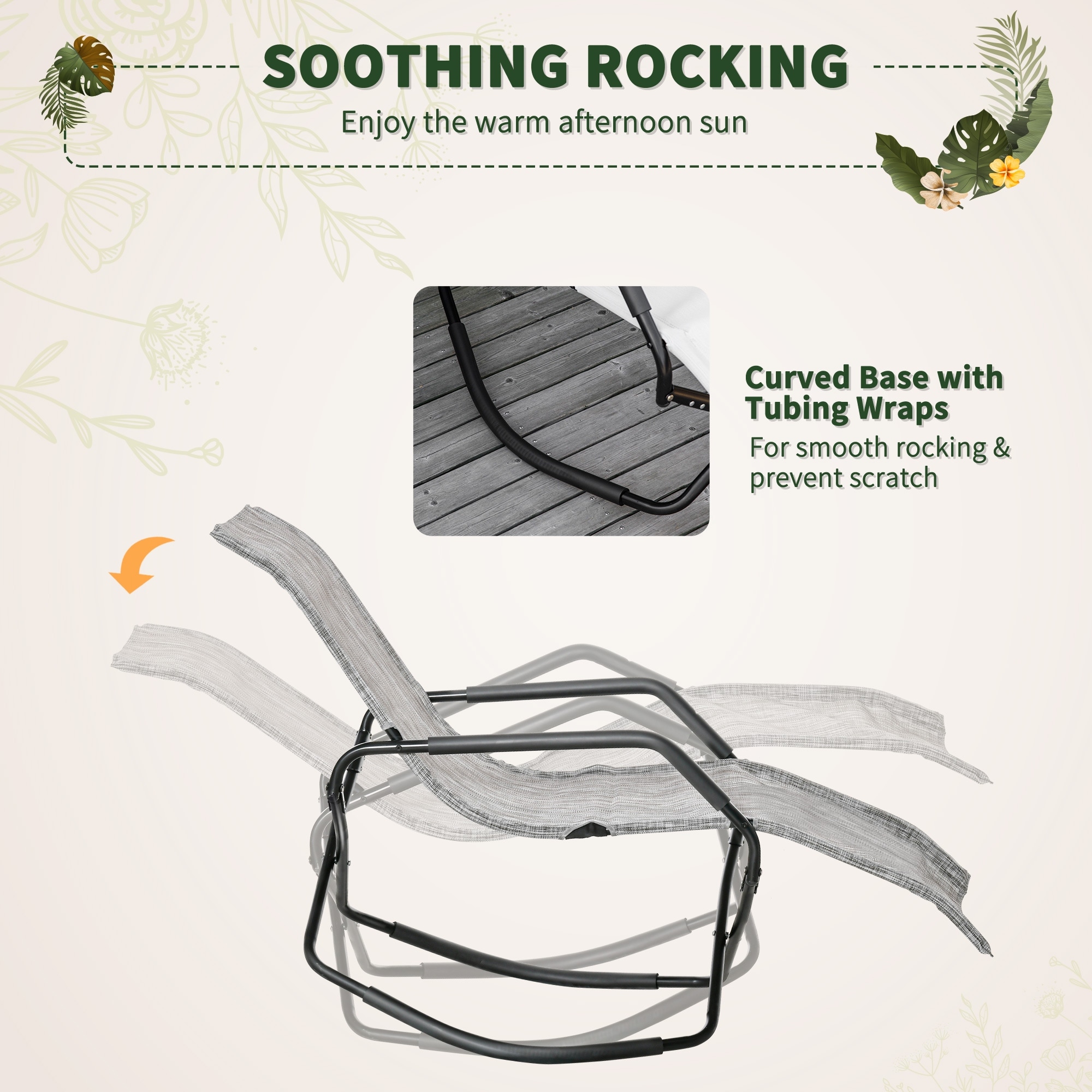 Sun rocker 2025 lounger
