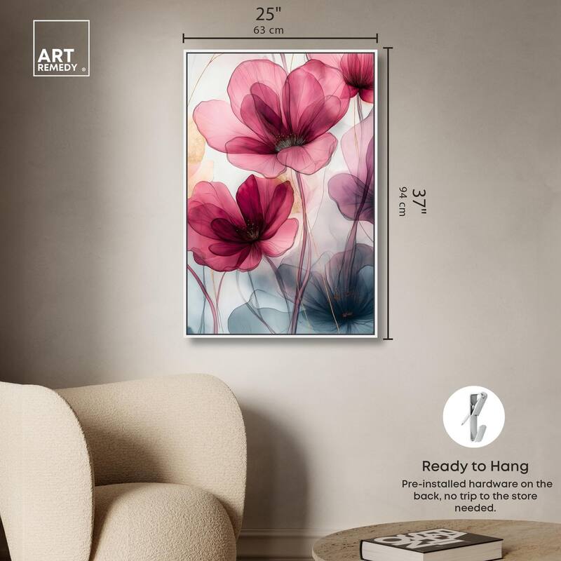 Filigree Flora II Canvas by Art Remedy