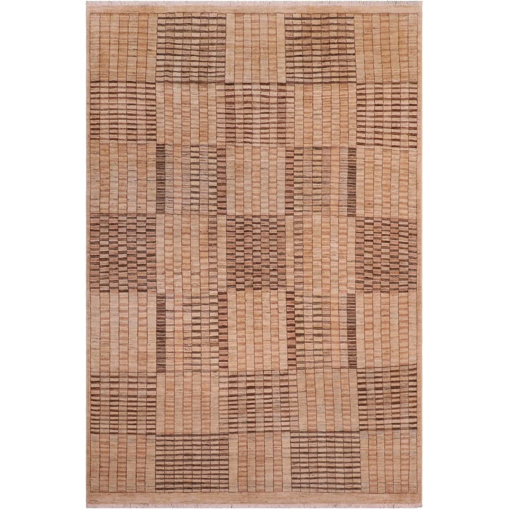 Chic Terrain Gabbeh Hand Knotted Wool Area Rug