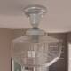 Option Brushed Nickel - Seeded Glass