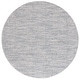 preview thumbnail 9 of 23, SAFAVIEH Dune Brune Contemporary Solid Rug 6'7" Round - Blue/Grey - Round