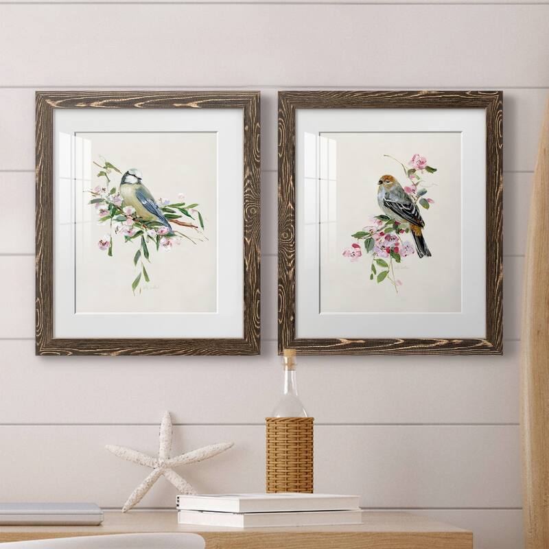 Spring Song Blue Bird-Premium Framed Print - Ready to Hang