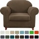 preview thumbnail 22 of 91, Subrtex Stretch Spandex 2-piece Armchair Slipcover Furniture Protector Coffee