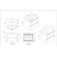 preview thumbnail 8 of 26, BNK 24/30/36 Inch Single Sink Bathroom Vanity with Soft Close Drawers