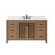 preview thumbnail 29 of 177, Altair Hadiya Bathroom Vanity with Composite Stone Countertop without Mirror