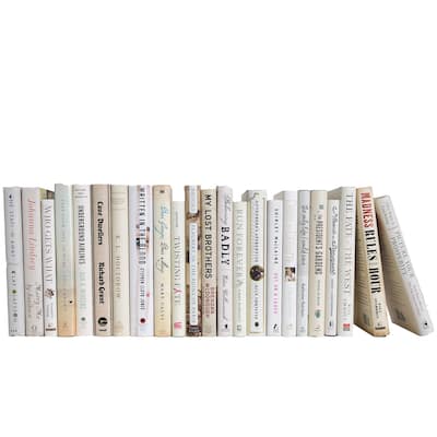 Books Off-White Decorative Accessories: Sand Dust Jacket Color By The Foot