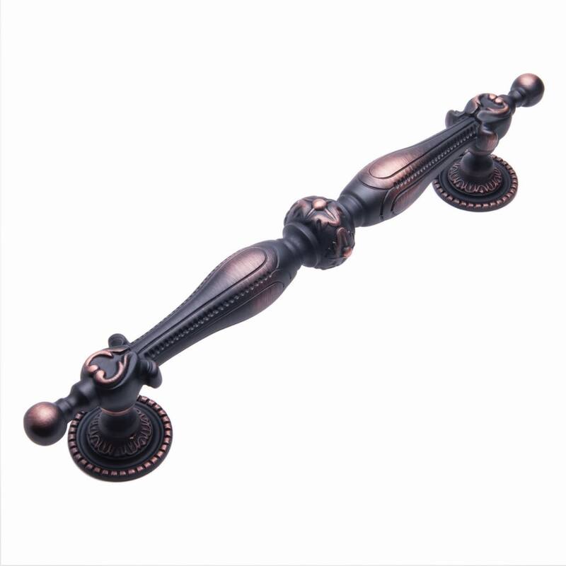 RK International Augustine 10-3/4 Inch Center to Center Appliance Pull - Valencia Bronze