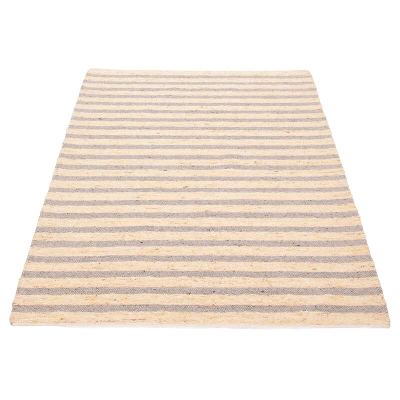 Boho Cream Kilim 5'5" x 7'6" - 5'5 x 7'6