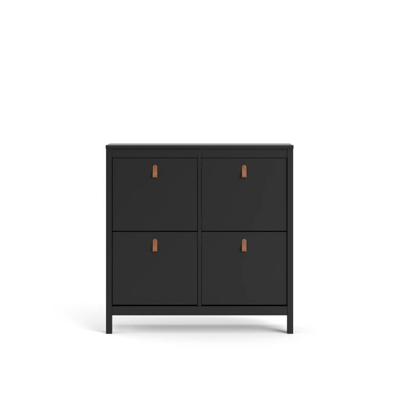 Porch & Den Madrid 4-Drawer Shoe Cabinet