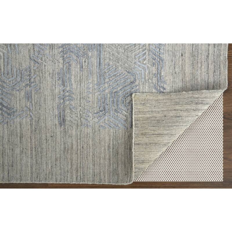 Grand Bazaar Huntley Hand Woven Abstract Modern Area Rug