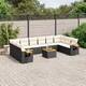 Option Black and cream with table