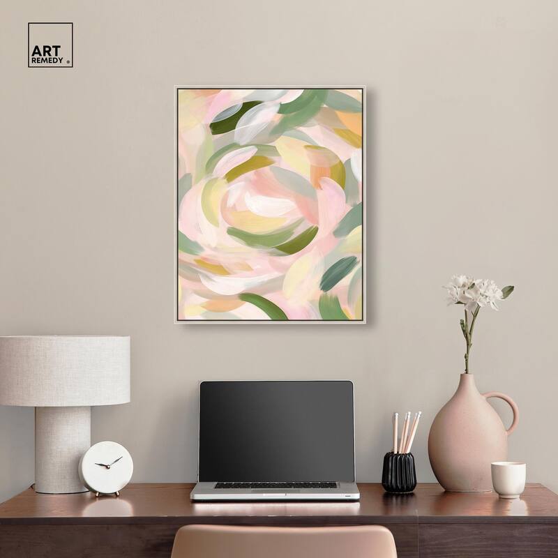 Brushstroke II Canvas by Art Remedy