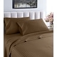 preview thumbnail 25 of 88, Home Sweet Home Dream Striped 1200 TC Egyptian Cotton Deep Pocket Bed Sheet Set