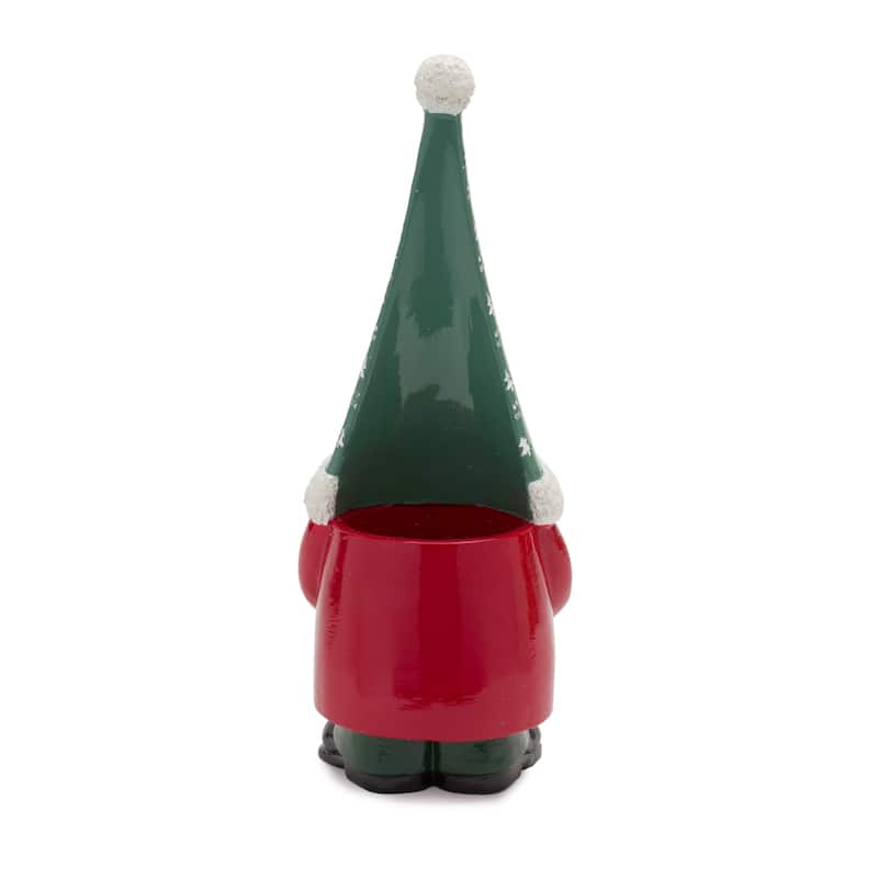Set of 2 Gnome with Gift Christmas Tabletop Decors 12"