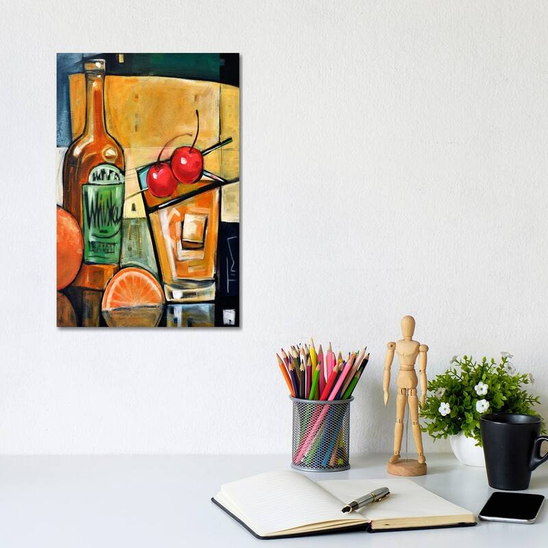 iCanvas "Old Fashioned Sweet Cherries" by Tim Nyberg Canvas Print - 12x8x0.75
