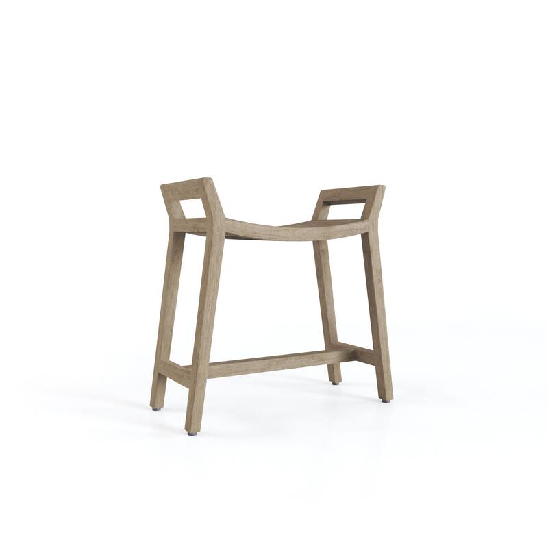 Patented Asia Ascend Teak Shower Bench
