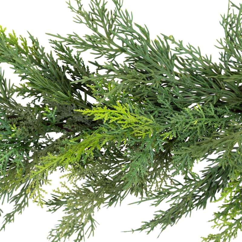 Cedar Artificial Christmas Garland - 6' x 14" - Unlit